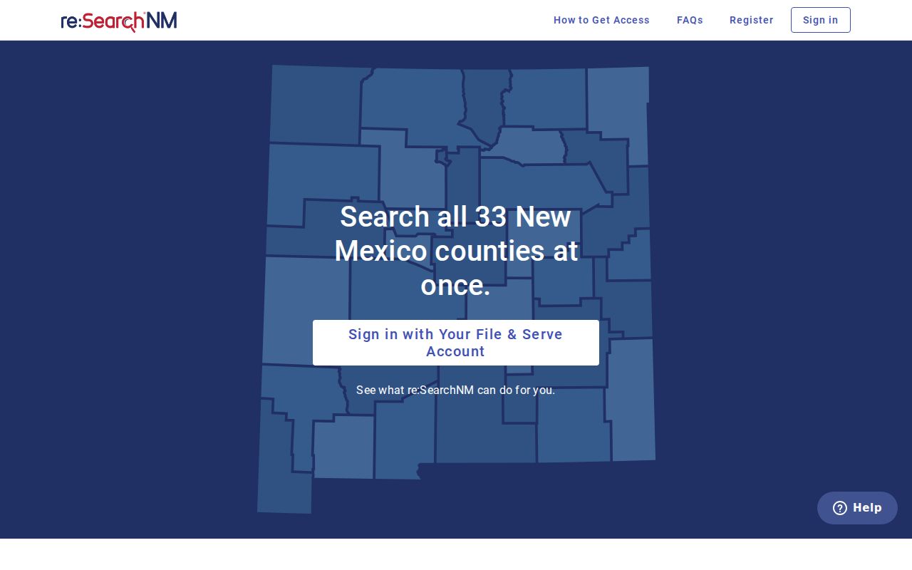 reSearchNM document access for Union County criminal cases